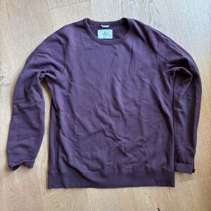 Reigning Champ Men's Crewneck Sweatshirt - oxblood